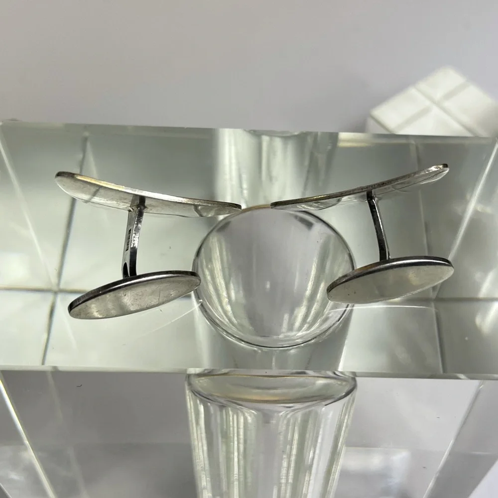 DANISH STERLING Godtfred B.Brøchner 830 Silver Vintage Articulated Modernist
